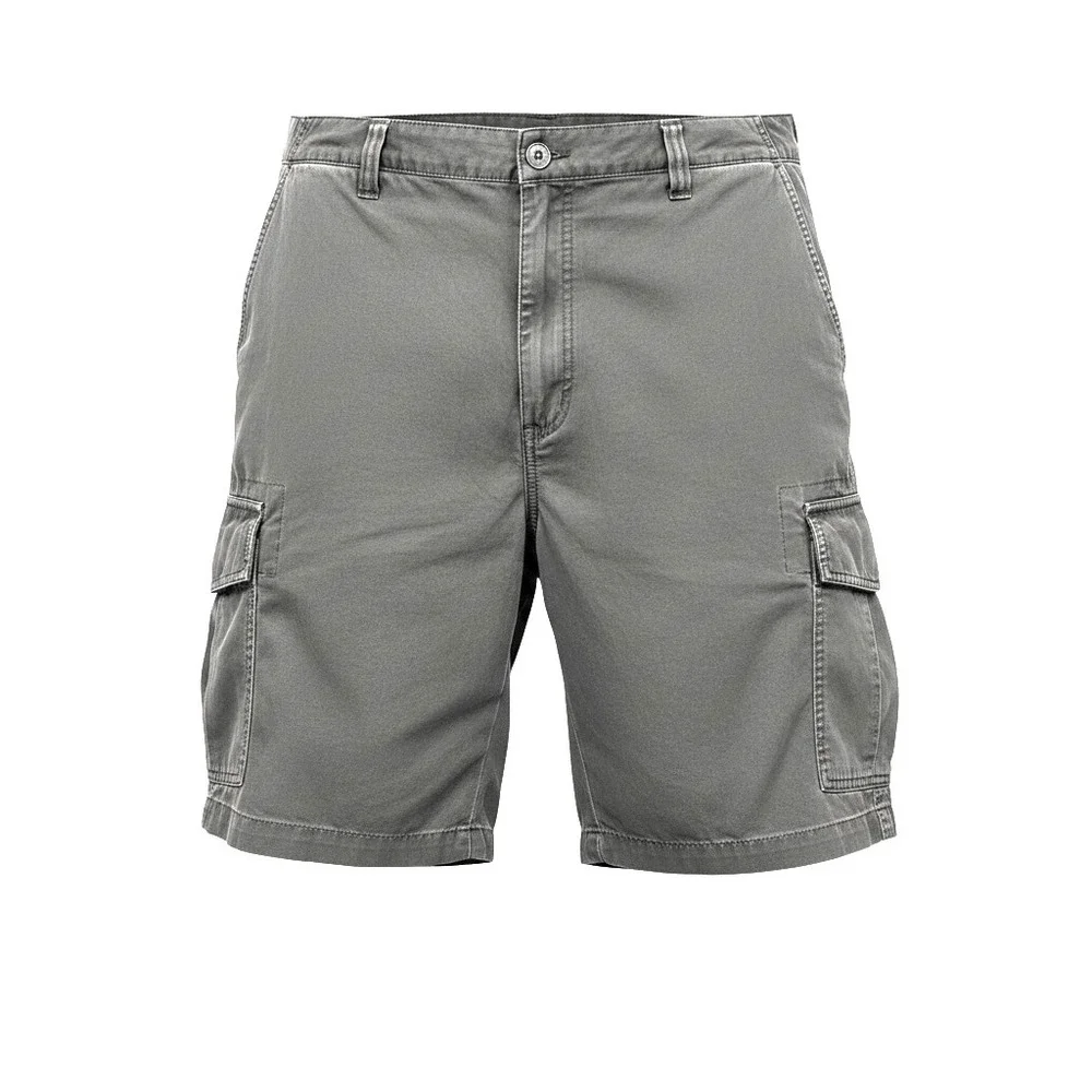 NEW Roundtree & Yorke Mens 44 Gray Straight Fit Cargo Shorts‎ Big Man 9